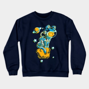 Space Cat 2 Crewneck Sweatshirt